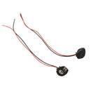 15 pcs 15cm wire rope 9 volt battery clip plug connection T Art Q1A8