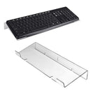 Anti-Slip Acrylic Computer PC Keyboard Riser Stand for Home School Desk