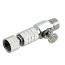 2x Quick Connection Connector Coupler with Air Flow Regulator 1/8 to 1/8 BS B8W6