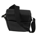 Black Men's Faux Leather Messenger Shoulder Bag M8E3
