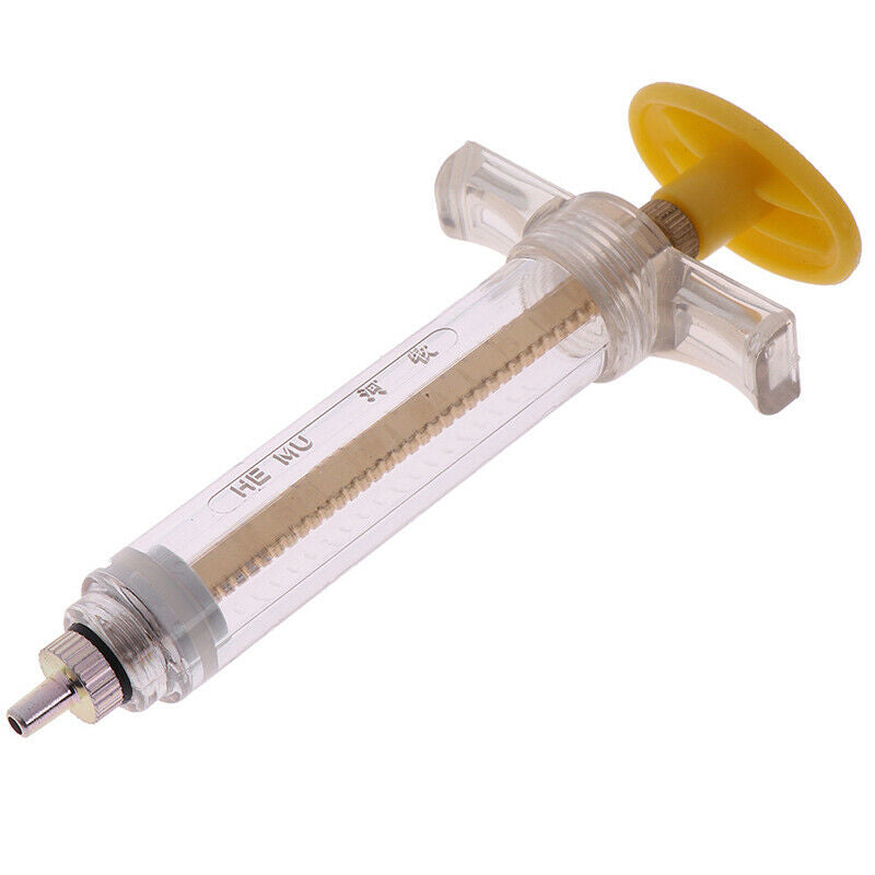 10ml Parrot Chick Feeder Copper Head Syringe Hose Birds Feeding Syringe InjectJR