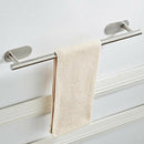 Self Adhesive Towel Bar, 16inch Stick on Smooth Surface ,Hand Towel Holder for