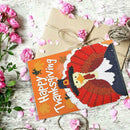 4pcs 5D DIY Drill Diamond Painting Greeting Cards Thanksgiving Party Gifts