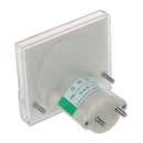 85C1 DC 0-50A Rectangle Analog Panel Ammeter Gauge U3I7