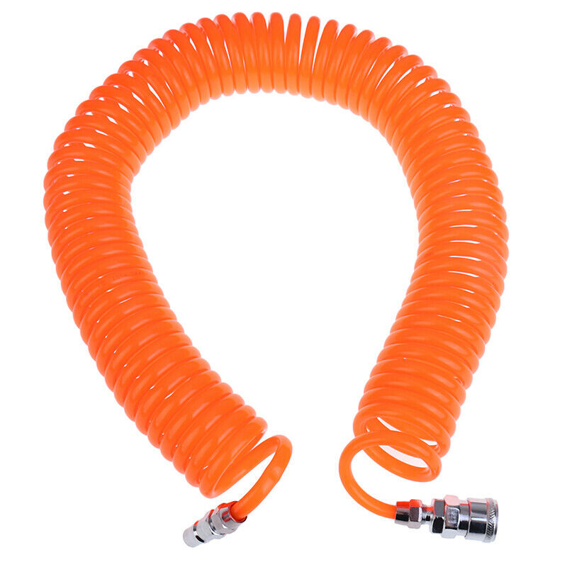 12m Polyurethane PU Air Compressor Hose Tube Pneumatic Hose Spring Air Pipe T Gw
