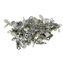 100pcs Flat Ear Clips Clips Earrings Jewelry