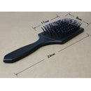 Hair Care Massage Flat Comb Brush Pin Reduce Hair Loss Healthy Tool Black
