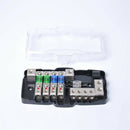 Multi-functional LED Car Audio Stereo ANL Fuse Holder Distribution 0/4ga 4  R3Y9