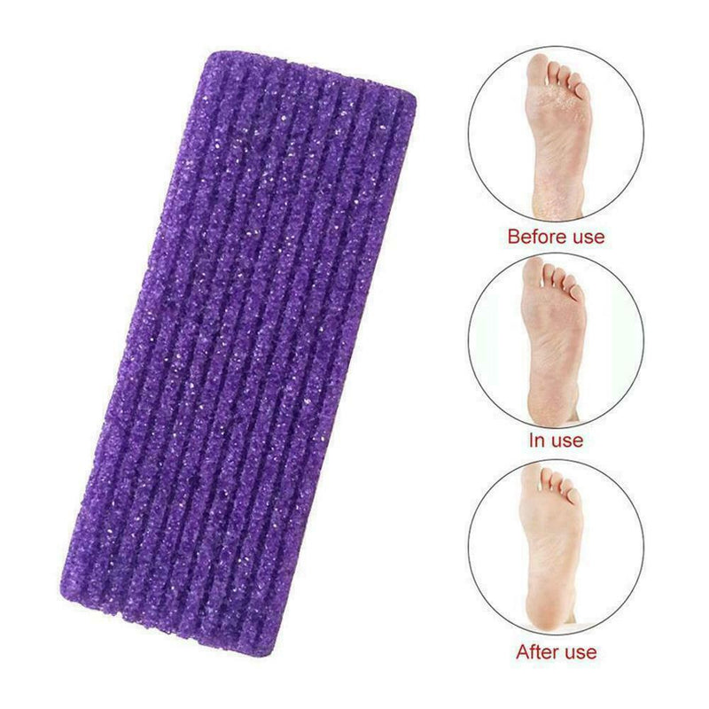 1X Pumice Sponge Stone Exfoliate Foot Hard Dead Skin Remover Scrubber Pedic U4D2