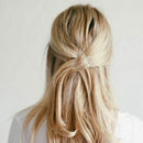 Minimalist Geometric e-Shape Hair Clip,Dainty Hollow alloy Hairpin Clamps A