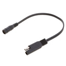 10" SAE Plug to DC 5525 Coax Female 18 AWG DIY Connection Adapter Cable x2