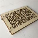 Personalized Rustic Wedding Guestbook Custom Wood Guest Book Engagement Ann