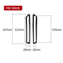 New Frame Protection Of Automatic Air Intake Covers For Alfa Giulia Car
