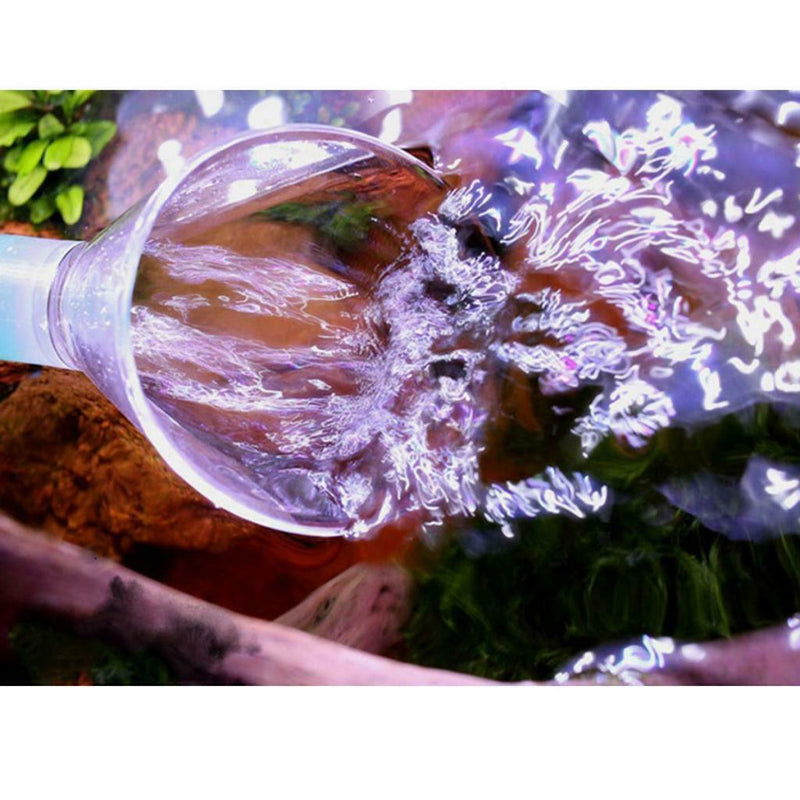 4x Transparent Fish Tank Lily Pipe