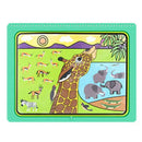 Reusable Color Magic Water Painting Book Kids Doodle Draw Board Toys/Animal