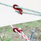 10Pcs Camping Tent Lock Cord Rope Fastener Guy Line Bent Runner Tensioner Alloy