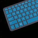 / English Silicone Keyboard Skin Cover for Dell XPS13 9350/9360 Blue