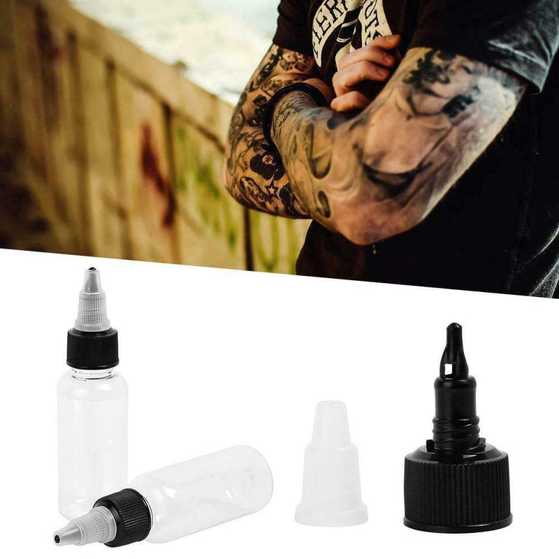 5 PCs 30 ml 1 OZ Twist Cap Empty Plastic Ink Pigment Bottle P7M9 X6O3 O5G3 U2X5