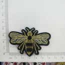 Handmade Bees Beaded Patches Sew On Sequin Patch For Clothing Beading Appli U3L7
