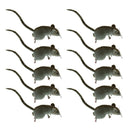 10 Piece Spoof Prop Mouse Statue Mice Tree Lawn