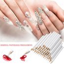 DIY Nail Art Rhinestones Gem Picking Crystal Dotting Pencil Wood Pen Picker