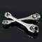 Metal Universal Multi-function Rotary Socket Wrench 8-in-1 Supplies 255x50mm