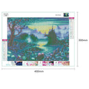 5D DIY Full Drill Square Diamond Painting Novelty Forest Cross Stitch Kits