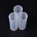 3Pcs 18650 Battery Tube Holder Plastic Case Adaptor For Flashlight Torch Lam JR