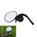 Mini Black 360Â° Rotaty Handlebar Glass Mirror Rearview for Road Bike Bicycle- OZ