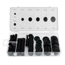170pcs Multi-function Rubber Grommets Electrical Wire Gasket Kit for Car A