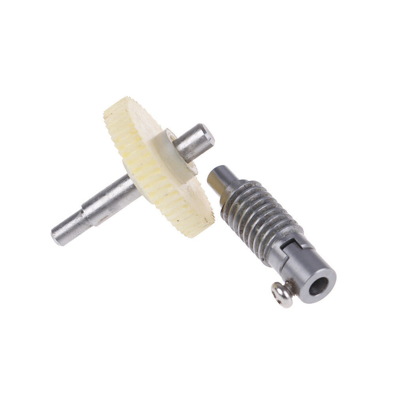 Metal worm wheel reduction gear set plastic gear reducer kit for diy accessory