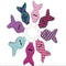 Mermaid Tail Girl Lipstick Keychains Neoprene Chapstick Cover Holder Sleeve G Nw
