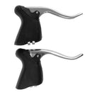 1 Pair Road Bike Drop Bar Brake Lever Bent Handlebar Bicycle Handbrakes