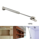 10pcs Door Lift Pneumatic Support Hydraulic Gas Spring Stay Kitchen Cabinet