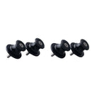 4 Pieces M6 Motorcycle Universal Swingarm Spools Sliders Screw Arm Stand