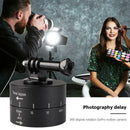 360 Rotation Auto Tilt Head Time Lapse Timer Tripod Delay Adapter For Camera