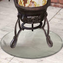 60cm Fireproof Mat |Fire Pit Mat | Fire Pit Pad Deck Great For Deck UK V5K8