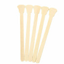 100pcs Wooden Waxing Wax Spatula Tongue Depressor Disposable Hair Removal Sticks
