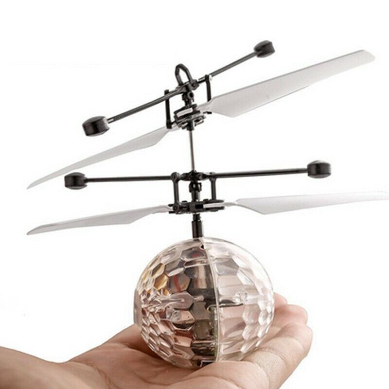 Fantastic Infrared Induction Drone Flying Flash Disco Colorful Shining LED  U5U5