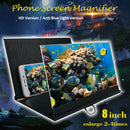 Eye Protection Mobile Phone Screen Magnifier Holder Movie Video Magnifying Glass