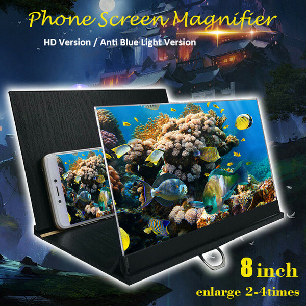 Eye Protection Mobile Phone Screen Magnifier Holder Movie Video Magnifying Glass