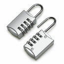2 Pcs Padlock Code 4 Digit Security Anti-theft Zinc Alloy perfect for Locke X3J5