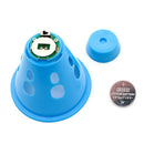 Outdoor Camping Hiking Tent Warning Lamp Cap Anti-Fall Ground Nail (Blue) A