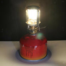Mini Gas Lantern Fuel Lamp Adjustable Tent Butane Picnic 80LUX Heater Stove