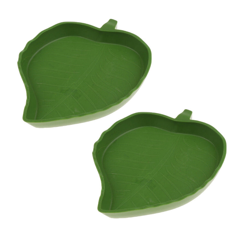 4Pcs Reptile Food and Water Dish Small Pets Mini Corner Feeding Bowl