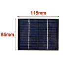 12 V 2W Solar Panel Module DIY For Light Battery Cell Phone New Toys Charge T5F4