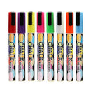 8pcs Wet Erase Chalk Markers Pen Chalkboard Window Glass Highlighter Pens