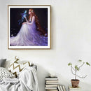 Beauty 5D DIY Round Diamond Painting Embroidery Kits Mosaic Art Craft Gift