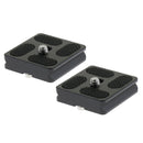 2pcs QAL-40 Camera Quick Release Plate Replacement For Tripod BallHead New