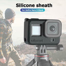 Silicone Shell Lens Cover Protective Frame Housing Case for Gopro Hero 8 Camera